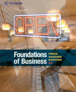 Foundations of Business 6th Edition