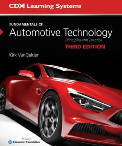 Fundamentals of Automotive Technology 3rd Edition