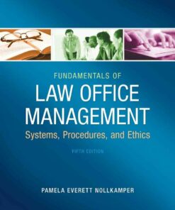 Fundamentals of Law Office Management 5th Edition