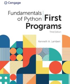 Fundamentals Of Python: First Programs 3rd Edition