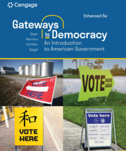 Gateways to Democracy: An Introduction to American Government Enhanced 5th Edition