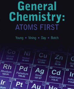 General Chemistry: Atoms First 1st Edition