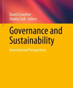 Governance and Sustainability: International Perspectives
