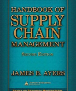 Handbook of Supply Chain Management 2nd Edition
