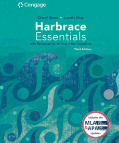 Harbrace Essentials w/ Resources for Writing in the Disciplines (w/ MLA9E Updates) 3rd Edition