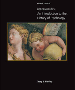Hergenhahn's An Introduction to the History of Psychology 8th Edition