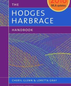 Hodges Harbrace Handbook 2016 MLA Update 19th Edition