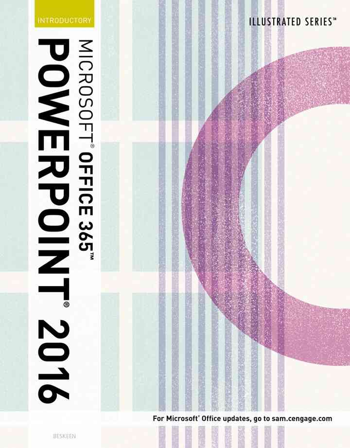 Illustrated Microsoft Office 365 & PowerPoint 2016 1st Edition