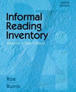 Informal Reading Inventory: Preprimer to Twelfth Grade, 8th Edition