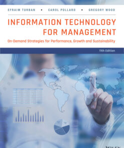 Information Technology for Management: On Demand Strategies for Performance Growth and Sustainability 