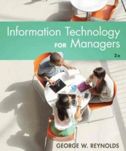 Information Technology for Managers 2nd Edition