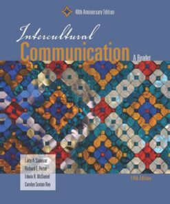Intercultural Communication: A Reader 14th Edition