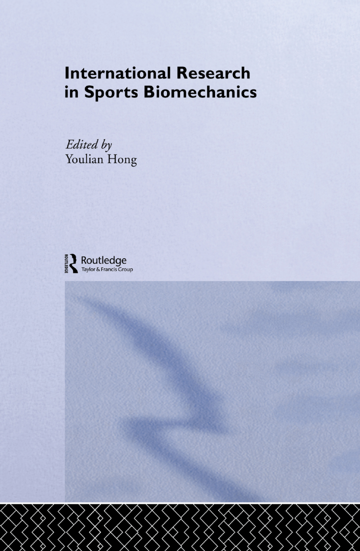 International Research in Sports Biomechanics