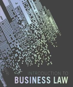 Introduction to Business Law 5th Edition