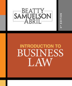 Introduction to Business Law 6th Edition