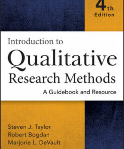 Introduction to Qualitative Research Methods: A Guid
and Resource