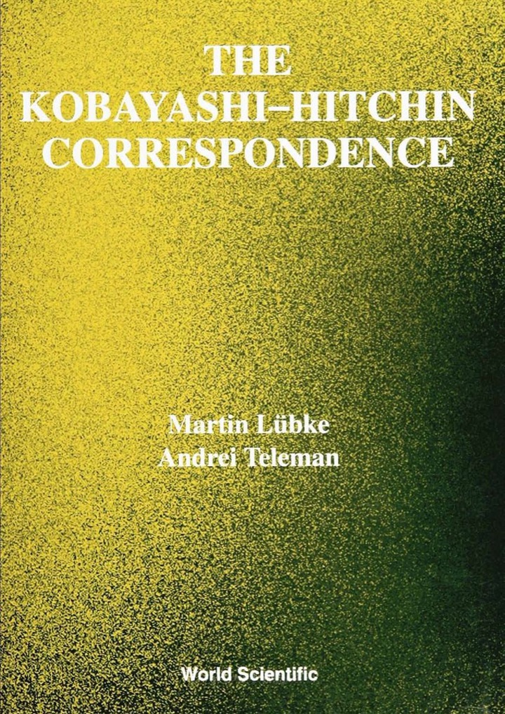 Kobayashi-hitchin Correspondence The