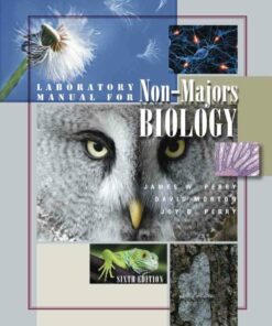Laboratory Manual for Non-Majors Biology 6th Edition