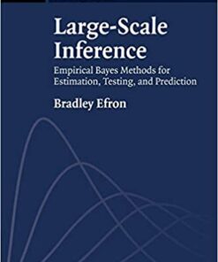 Large-Scale Inference: Empirical Bayes Methods for Estimation Testing and Prediction
