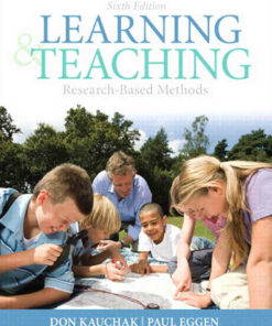 Learning and Teaching: Research-Based Methods 6th Edition
