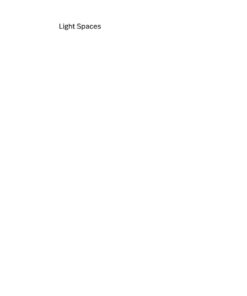 Light Spaces: Designing and Constructing with Plasterboard