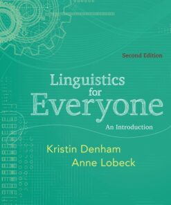 Linguistics for Everyone: An Introduction 2nd Edition