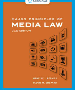 Major Principles of Media Law 2023 1st Edition