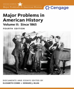 Major Problems in American History Volume II 4th Edition