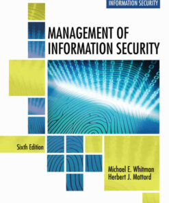 Management of Information Security 6th Edition
