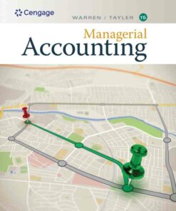 Managerial Accounting 15th Edition