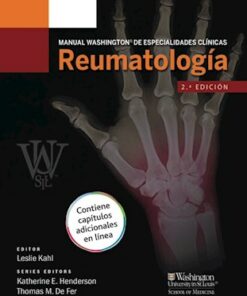 Manual Washington de especialidades cl�nicas. Reumatolog�a 2e