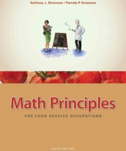 Math Principles for Food Service Occupations 6th Edition