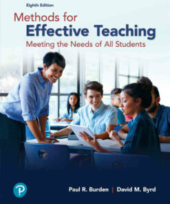 Methods for Effective Teaching: Meeting the Needs of All Students, 8th Edition