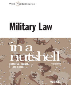 Military Law in a Nutshell 4th