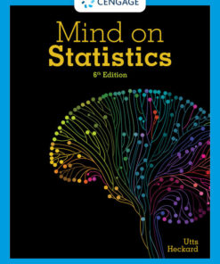 Mind on Statistics 6th Edition