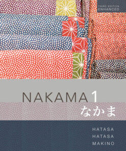 Nakama 1: Introductory Japanese Communication Culture Context Enhanced Student 3rd Edition