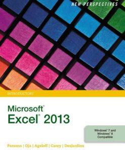 New Perspectives on Microsoft Excel 2013 Introductory 1st Edition