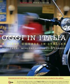 Oggi In Italia Enhanced 9th Edition
