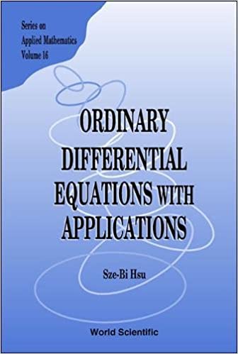 Ordinary Differential Equations with Applications