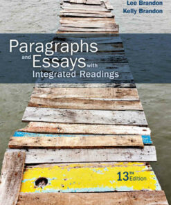 Paragraphs and Essays: With Integrated Readings 13th Edition