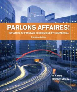 Parlons affaires!: Initiation au fran?ais economique et commercial 3rd Edition