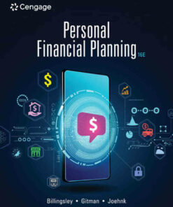 Personal Financial Planning 16th Edition