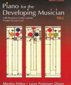 Piano for the Developing Musician Media Update 6th Edition