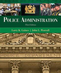 Police Administration 3rd Edition