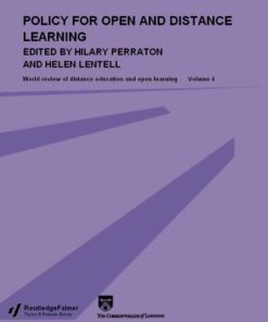 Policy for Open and Distance Learning: World review of distance education and open learning Volume 4