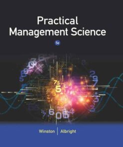 Practical Management Science 5th Edition