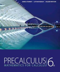 Precalculus: Mathematics for Calculus 6th Edition
