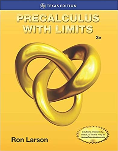 Precalculus with Limits Texas Edition