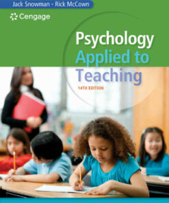 Psychology Applied to Teaching 14th Edition