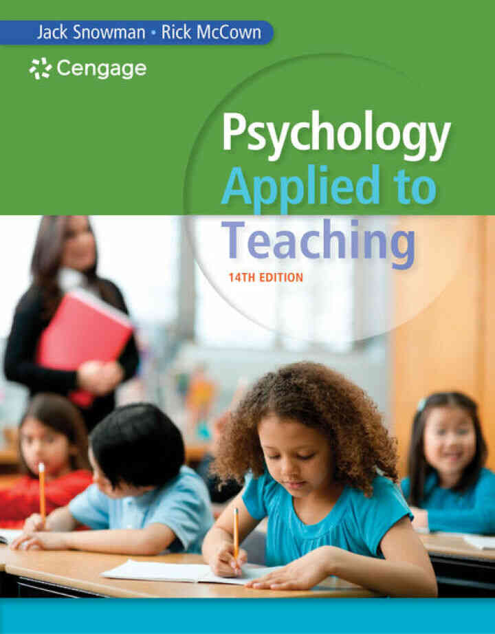 Psychology Applied to Teaching 14th Edition